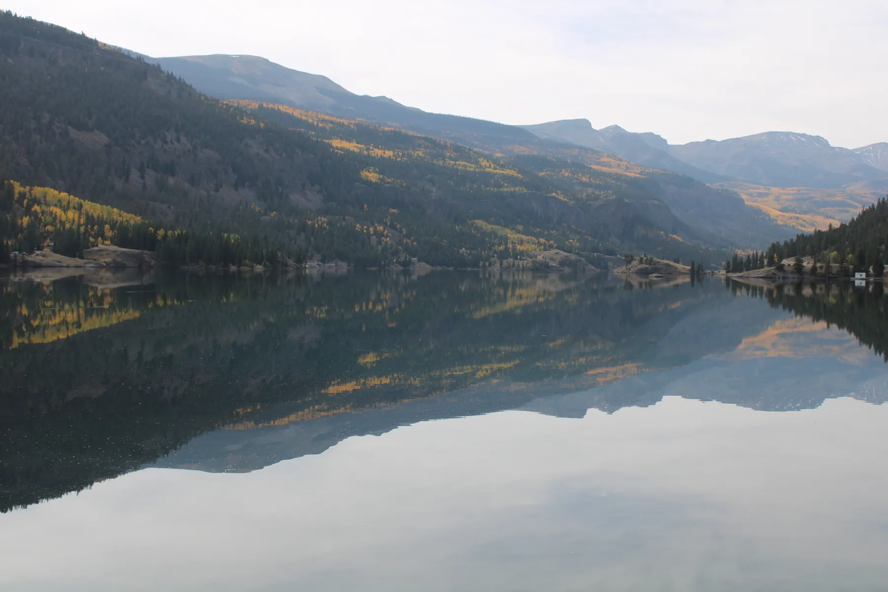 Lake Mirror Reflection